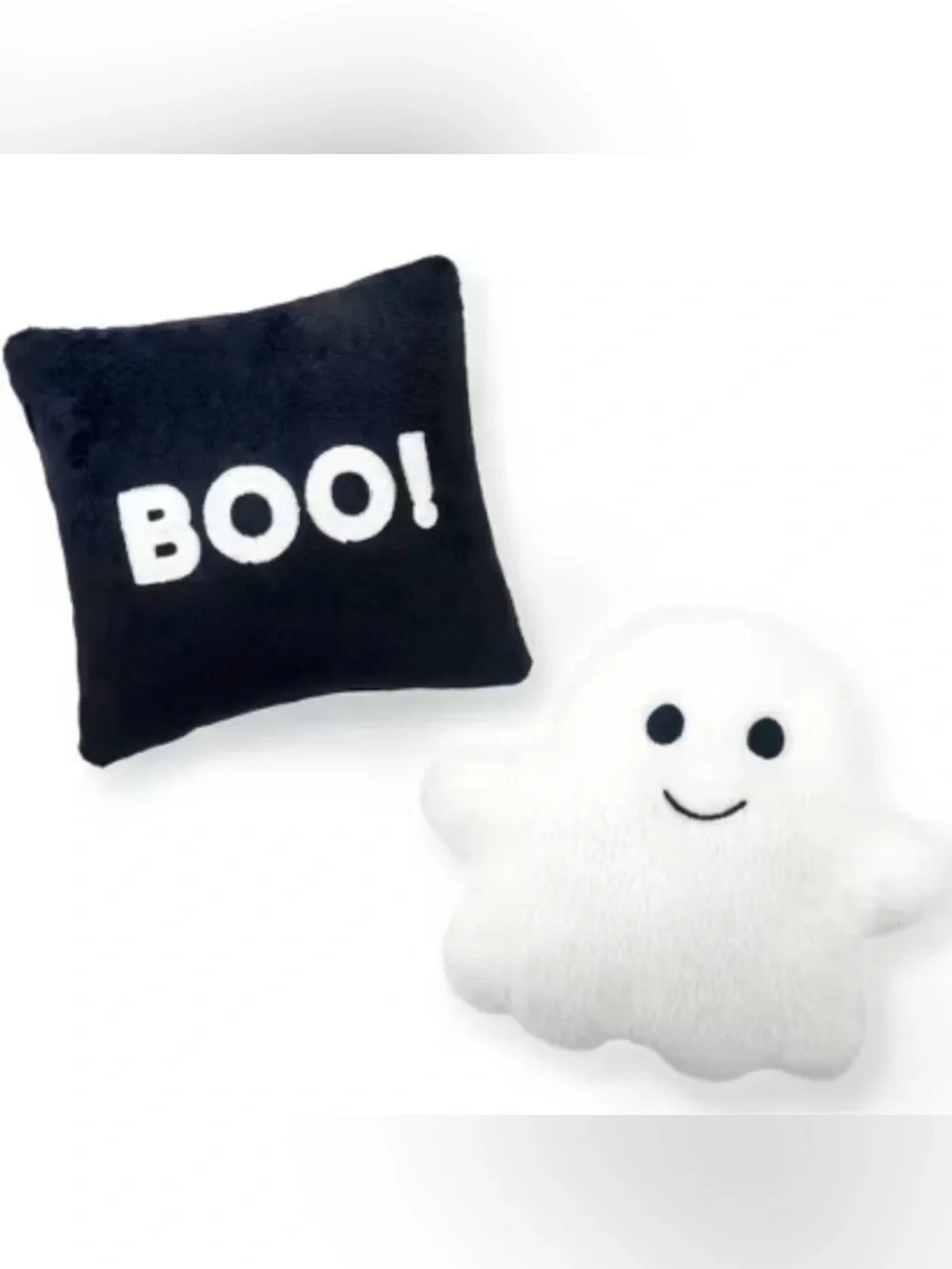NEW! Bullseye Playground Mini Decorative Halloween Pillows Set-Ghost & Boo!(NWT)